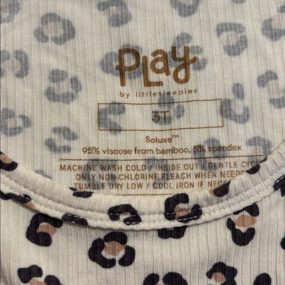 Little Sleepies Luxe Leopard Sleeveless Top - Picture 3 of 3